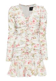 Needle & Thread enchanted garden ellen crepe dress - Bianco