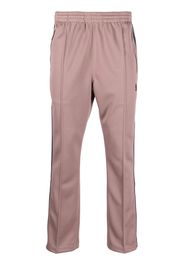 Needles side-stripe track pants - Marrone