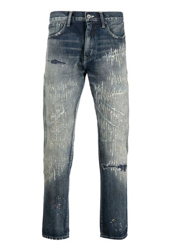 Neighborhood Scratch Savage denim jeans - Blu