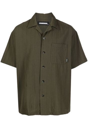 Neighborhood short-sleeve cotton shirt - Verde