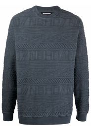 Neighborhood Maglione con effetto jacquard - Blu