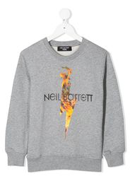 Flaming Bolt sweatshirt