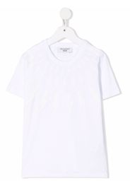 Neil Barrett Kids logo-print cotton T-shirt - Bianco