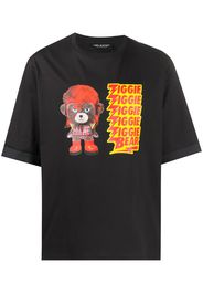 Ziggie bear print cotton T-shirt