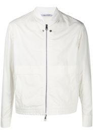 Neil Barrett Bomber con zip - Bianco