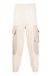 Neil Barrett cotton cargo track pants - Toni neutri