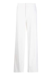 NELLS NELSON wide-leg knitted trousers - Bianco