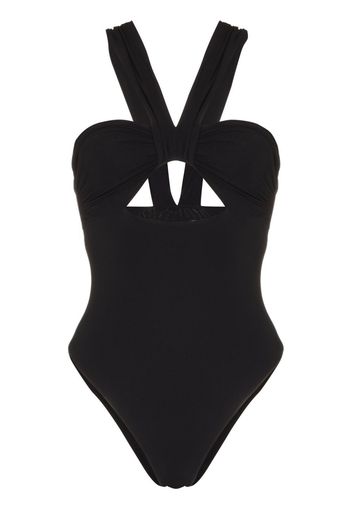 Nensi Dojaka Costume intero Butterfly con cut-out - Nero