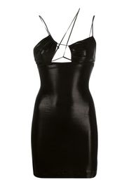 Nensi Dojaka cut-out minidress - Nero