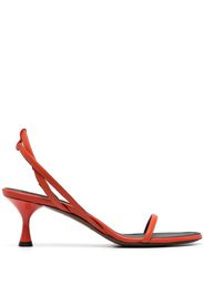 NEOUS 55mm slingback leather sandals - Arancione