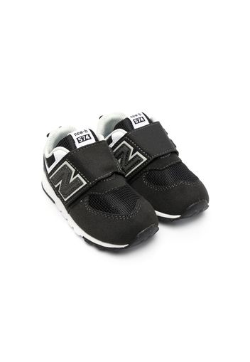 New Balance Kids Sneakers 574 con strappo - Nero