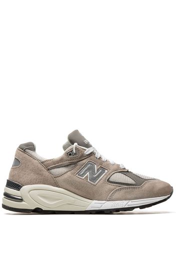 New Balance Made in USA 990 low-top lace-up sneakers - Grigio