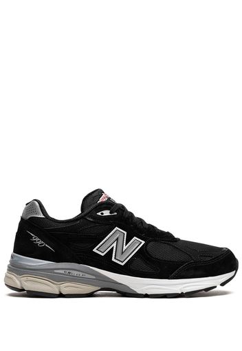 New Balance 990v3 leather sneakers - Nero