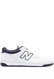 New Balance panelled lace-up sneakers - Bianco