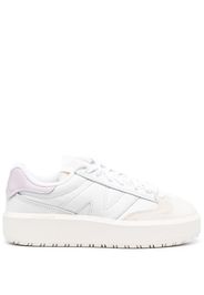 New Balance CT302 leather low-top sneakers - Bianco