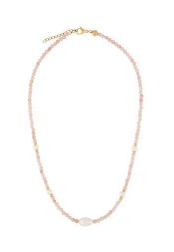 Nialaya Jewelry baroque pearl bead choker - Rosa