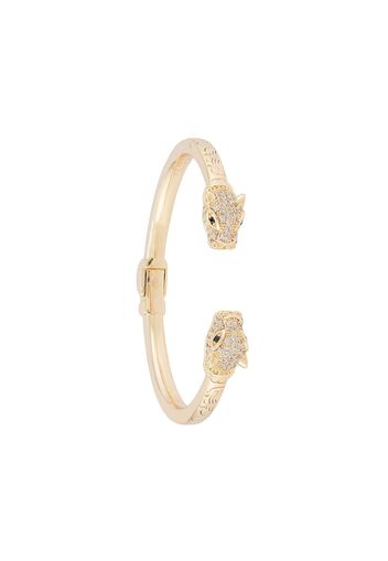 Nialaya Jewelry panther cuff bracelet - Oro