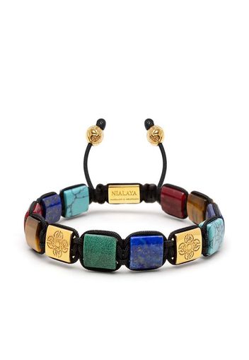 Nialaya Jewelry Bracciale The Dorje con perline - Multicolore