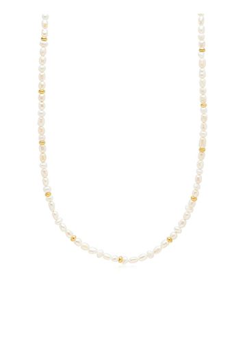 Nialaya Jewelry Collana di perle mini - Bianco