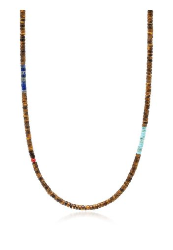 Nialaya Jewelry Heishi bead-chain necklace - Marrone