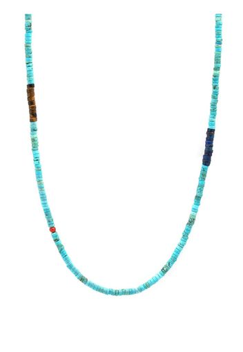 Nialaya Jewelry Collana Heishi con perline - Blu