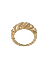 Nialaya Jewelry Anello croissant - Oro
