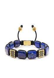 Nialaya Jewelry Bracciale The CZ con perline - Blu