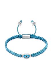 Nialaya Jewelry Bracciale con pendente Evil Eye - Blu