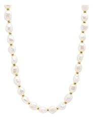 Nialaya Jewelry Choker con perle - Bianco