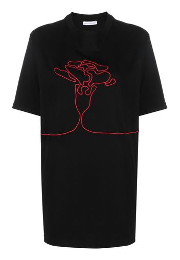 Niccolò Pasqualetti embroidered cotton T-shirt - Nero