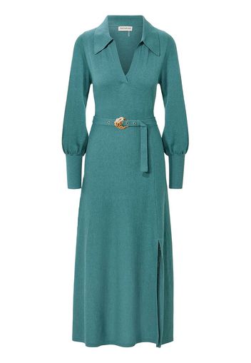 Nicholas Katya belted midi dress - Blu