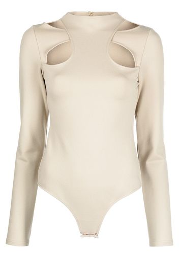 Nicholas Body con design cut-out Filipa - Verde