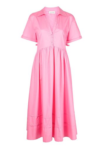 Nicholas Briela cut-out shirt dress - Rosa