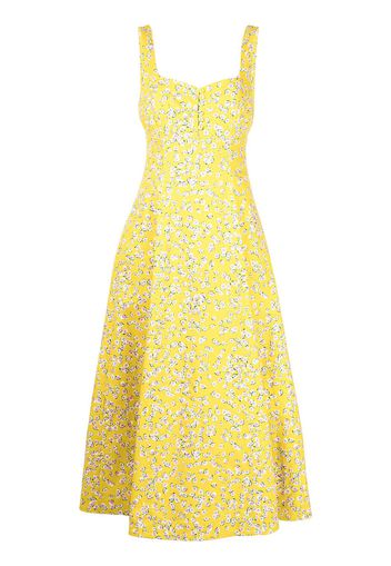 Nicholas Kiki floral-print maxi dress - Giallo