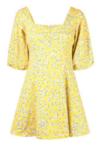 Nicholas Lydia floral-print mini dress - Giallo