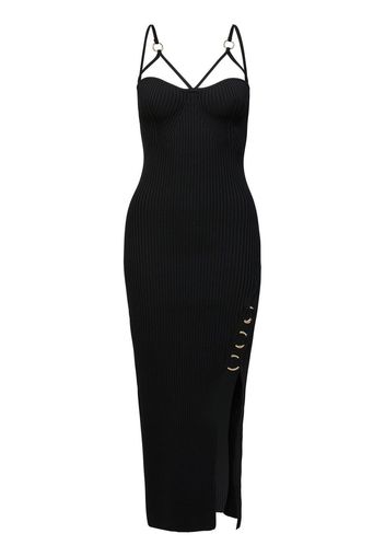 Nicholas Jules ribbed-knit dress - Nero