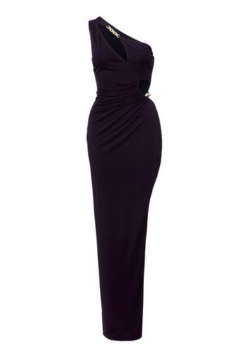 Nicholas one-shoulder Defano maxi dress - Nero