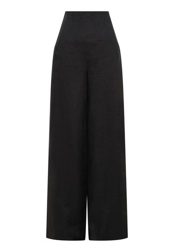 Nicholas Aurel high-waisted trousers - Nero