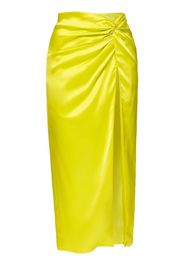 Nicholas Anisa gathered midi-skirt - Giallo