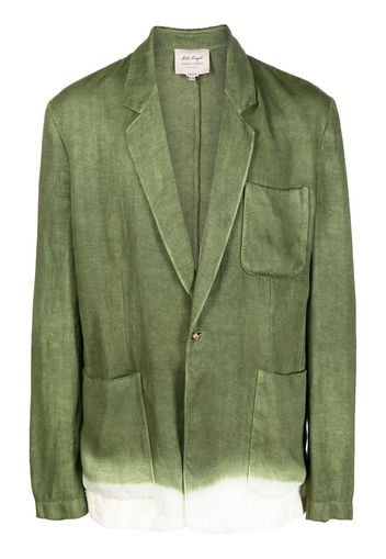 Nick Fouquet single-breasted linen blazer - Verde