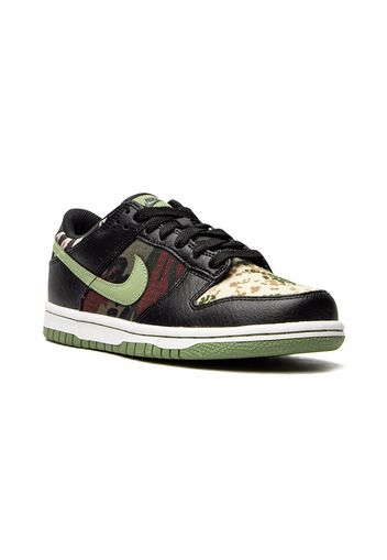 Nike Kids Dunk Low "Multi-Camo" sneakers - Nero