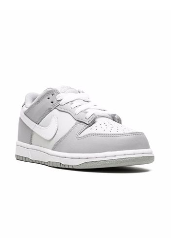 Nike Kids Dunk Low sneakers - Grigio