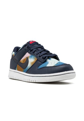 Nike Kids Sneakers Dunk Low Graffiti - Blu