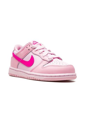 Nike Kids Dunk Low "Triple Pink" sneakers - Rosa