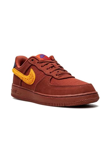 Nike Kids Air Force 1 low-top sneakers - Rosso