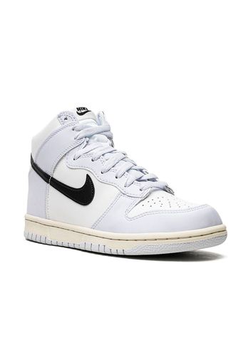 Nike Kids Dunk High “Aluminum” sneakers - Bianco