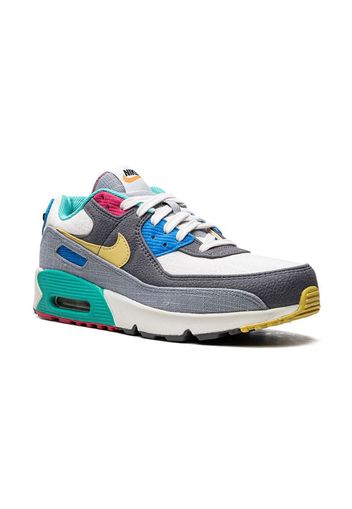 Nike Kids Air Max 90 low-top sneakers - Grigio