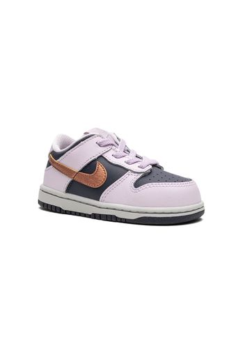 Nike Kids Dunk Low "Copper Swoosh" sneakers - Blu