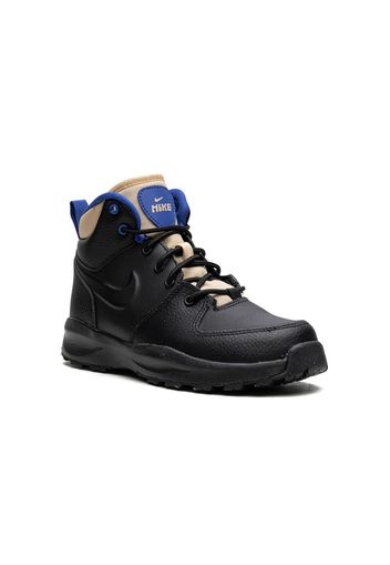 Nike Kids Manoa Leather "Triple Black" boots - Nero