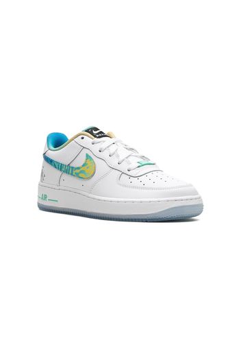 Nike Kids Air Force 1 Low "Unlock Your Space" sneakers - Bianco
